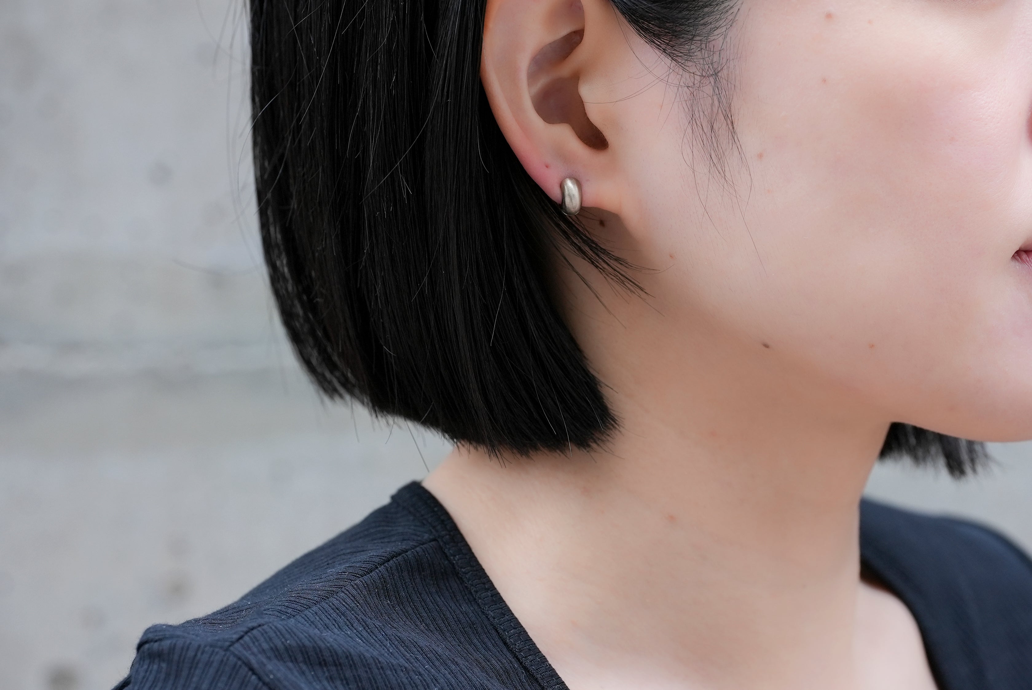 【受注生産】Humete 'Bauhaus' Pierced earrings