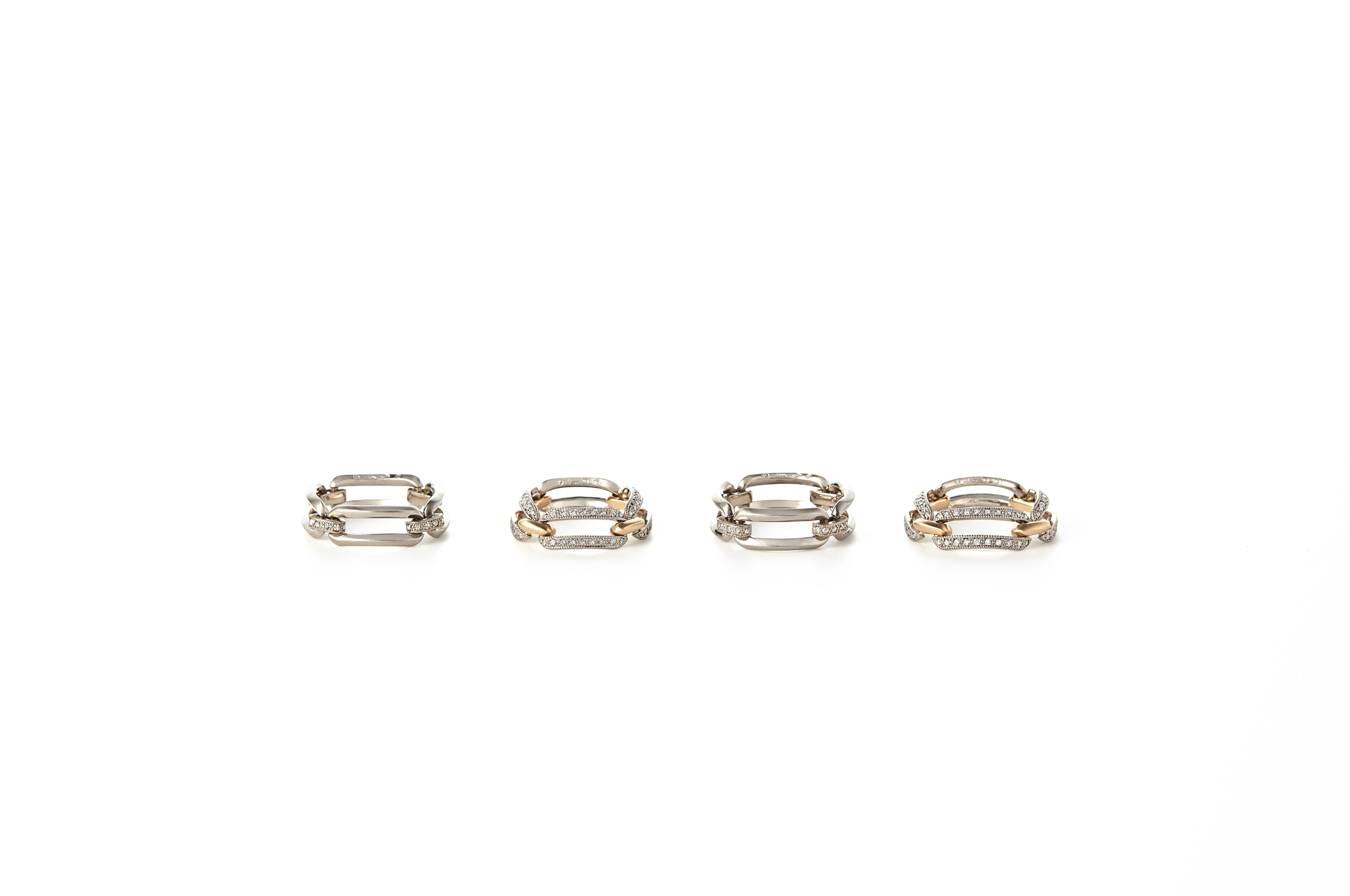 受注生産】Deco Lace Square Chain Ring – hum online store